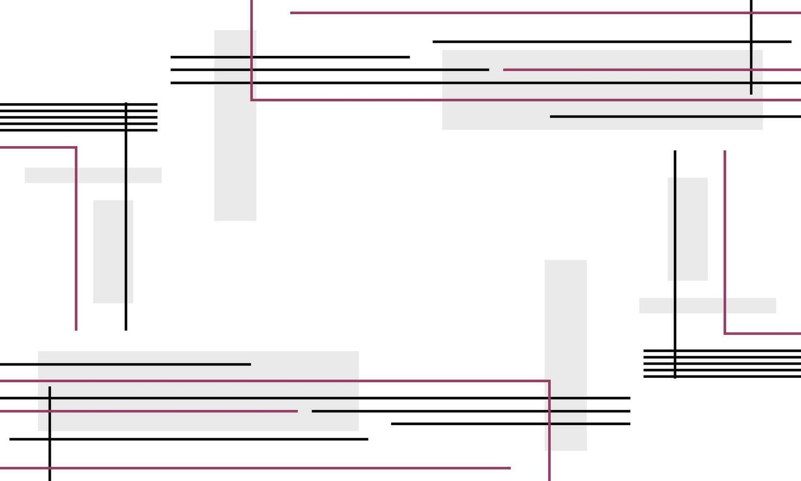 Minimalist Flat Background with Balanced Geometric Elements and Modern Style vector