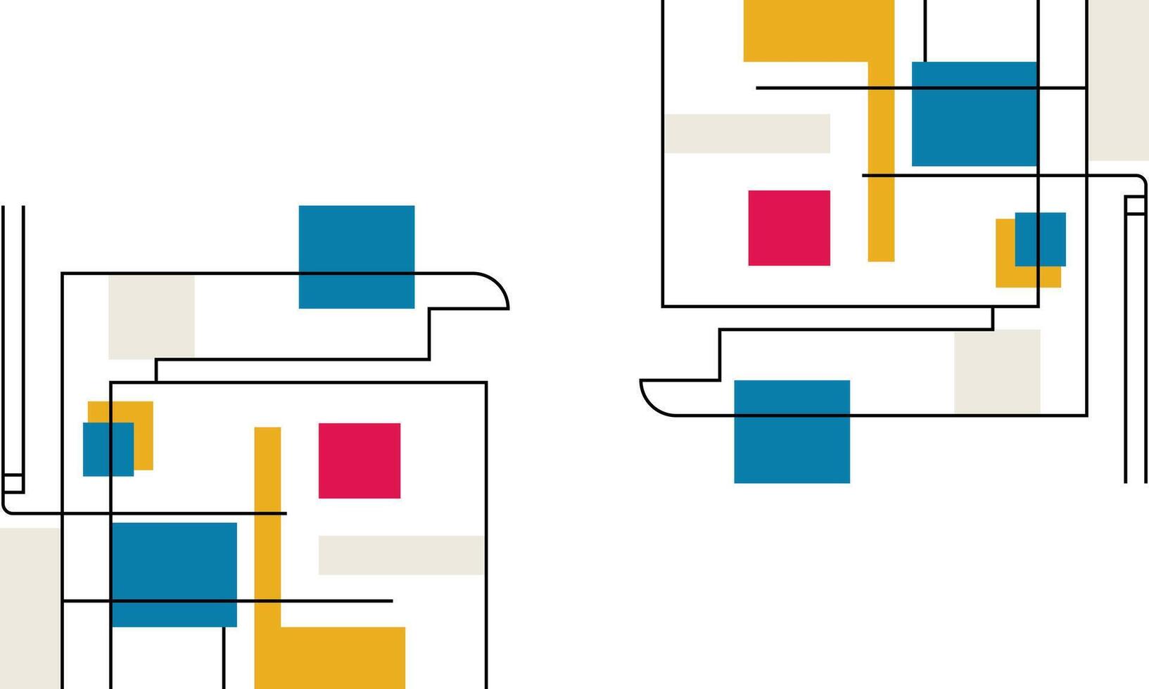 Minimal Flat Background with Neutral Tones and Subtle Geometric Flow vector