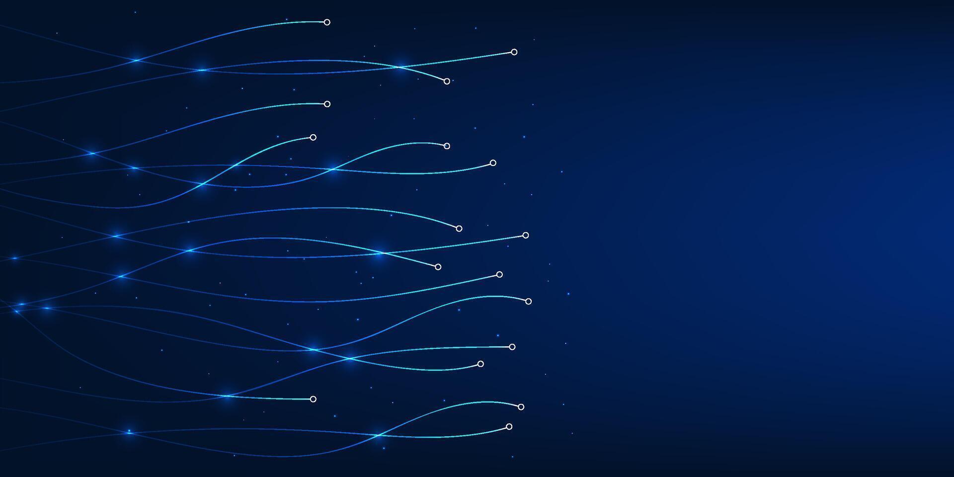 Futuristic high-speed data lines moving forward in layered waves, symbolizing rapid data transfer, global communication, and the power of digital technology. vector