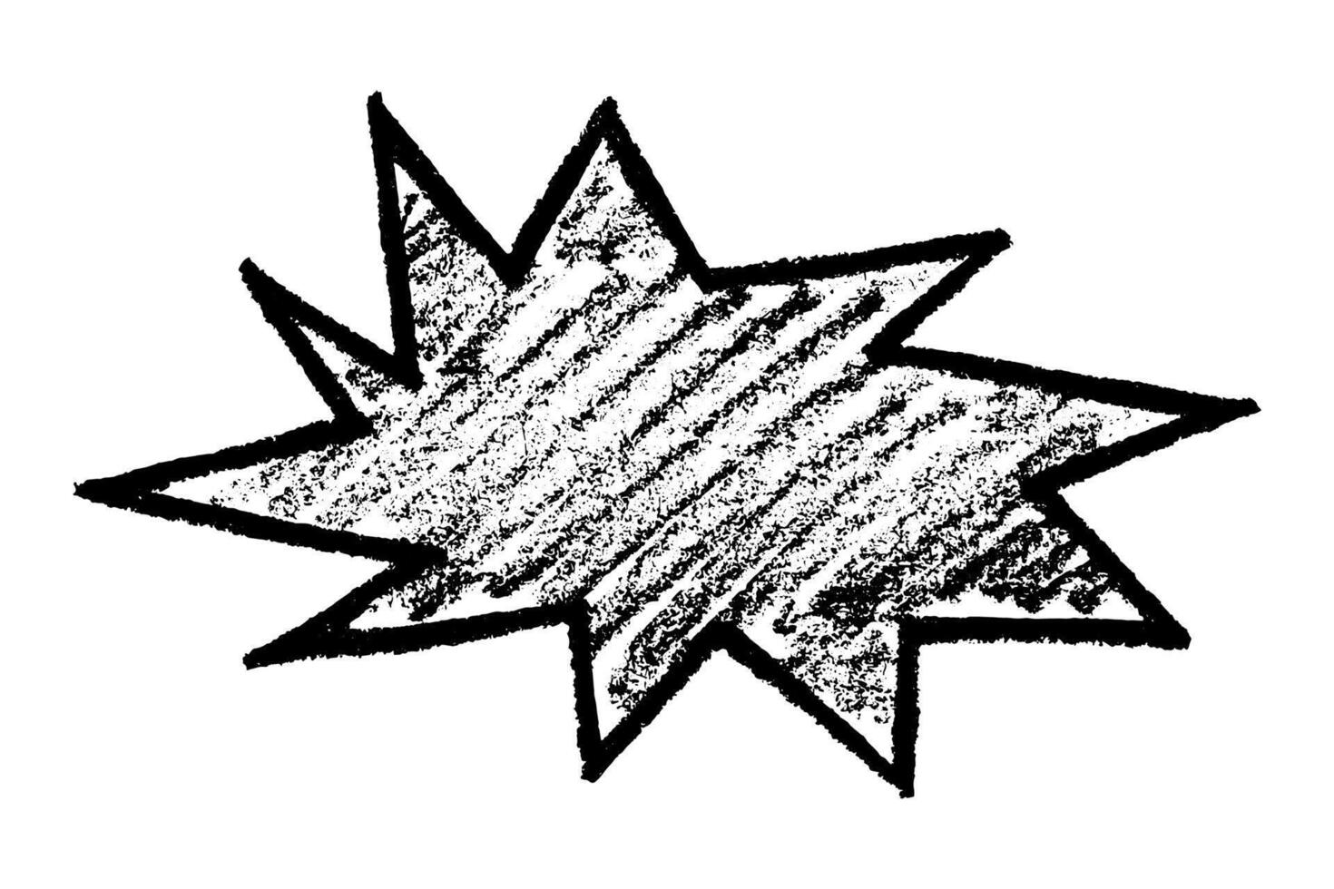 Hand drawn speech bubble Blank empty message box Textbox frame for banners, price tags, stickers, design cloud sale balloon vector