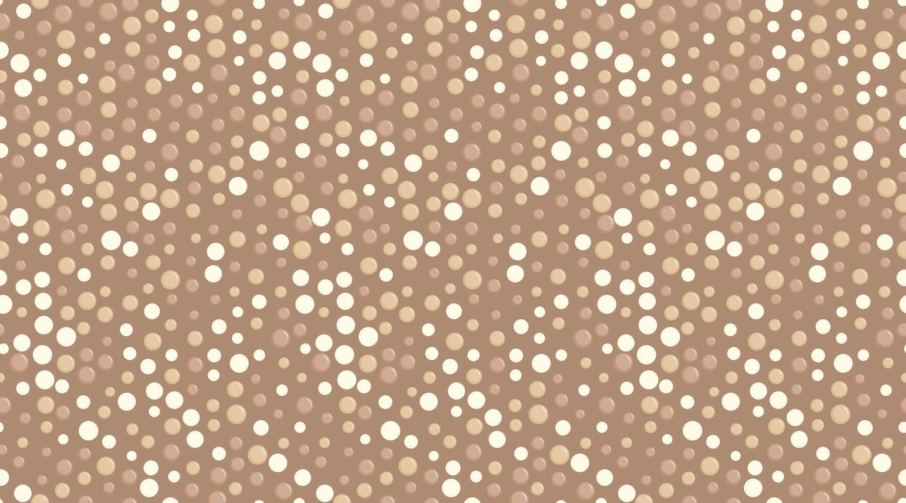 Elegant abstract background with a subtle, wavy pattern of varyingsized circles in soft beige and cream tones. vector