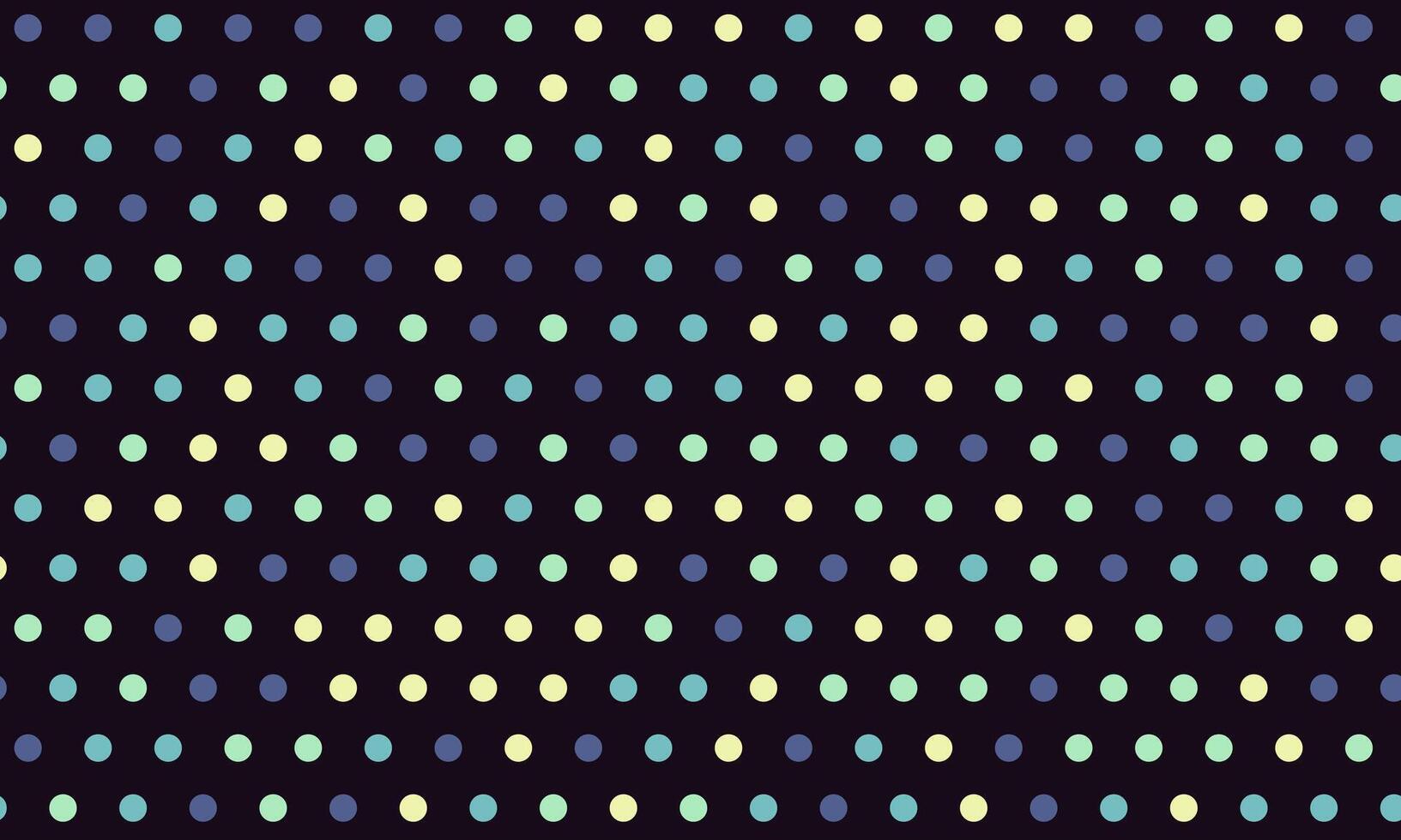 Abstract pastel polka dot pattern on dark background. Perfect for website banners, social media posts, textile design, or any project needing a fun, retro vibe. vector