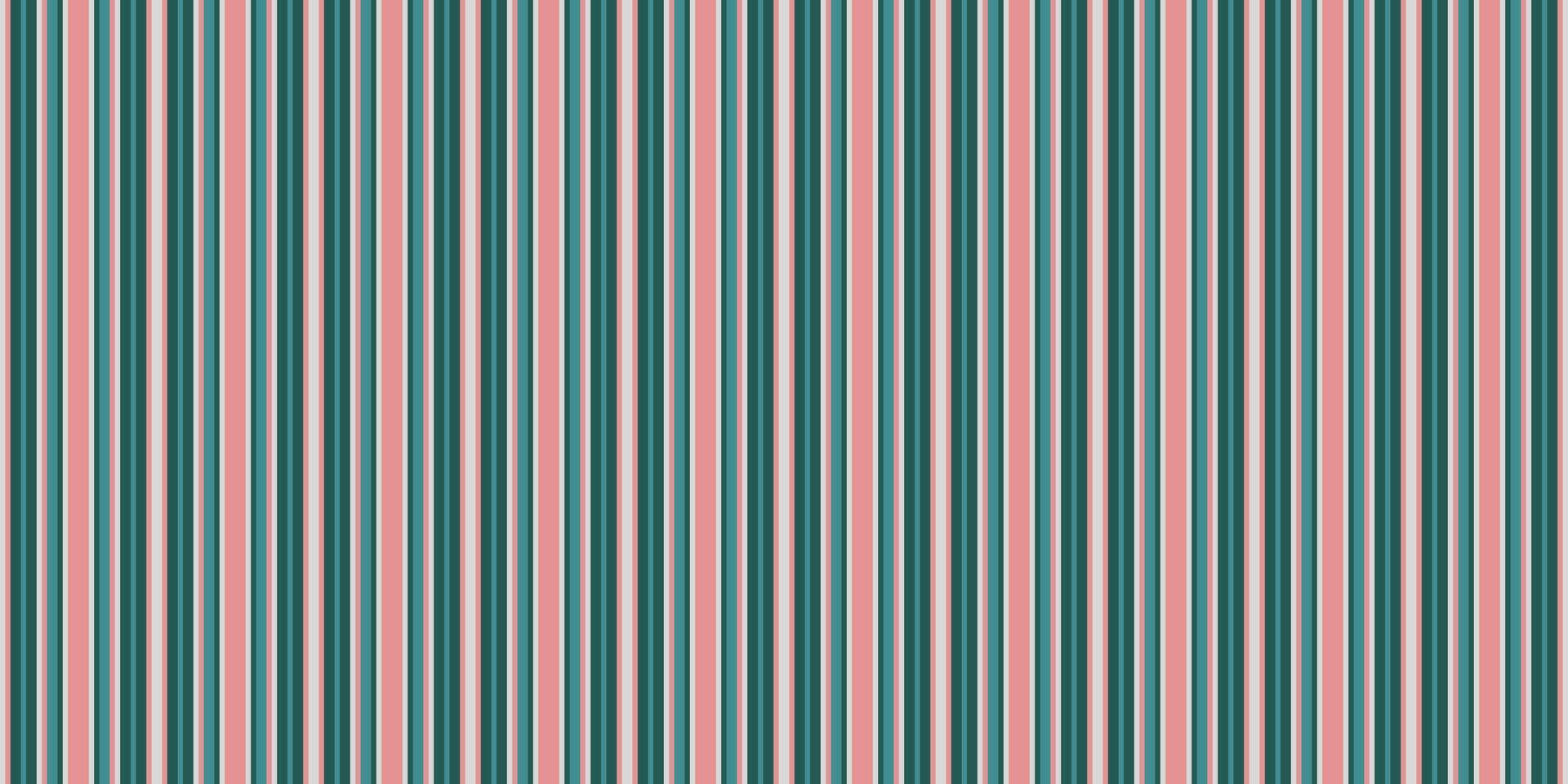 Elegant vertical stripes in soft teal, rose, and gray create a sophisticated pattern ideal for backgrounds, textiles, or website design. vector