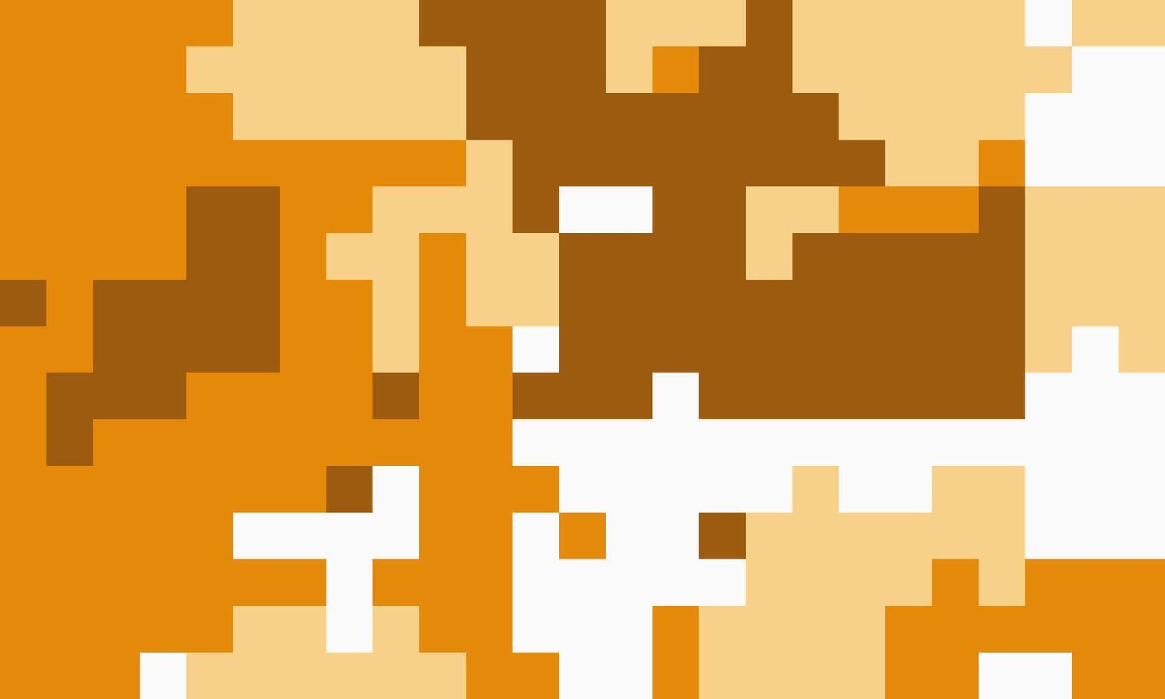 Abstract pixel art background. Warm earthy tones create a dynamic, textured effect. Perfect for website banners, tech designs, or modern art projects. vector