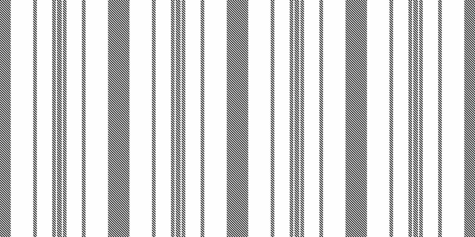 Classic black and white striped pattern. Timeless design, versatile for backgrounds, fashion, or graphic projects. Simplistic, stylish, and easily adaptable. vector