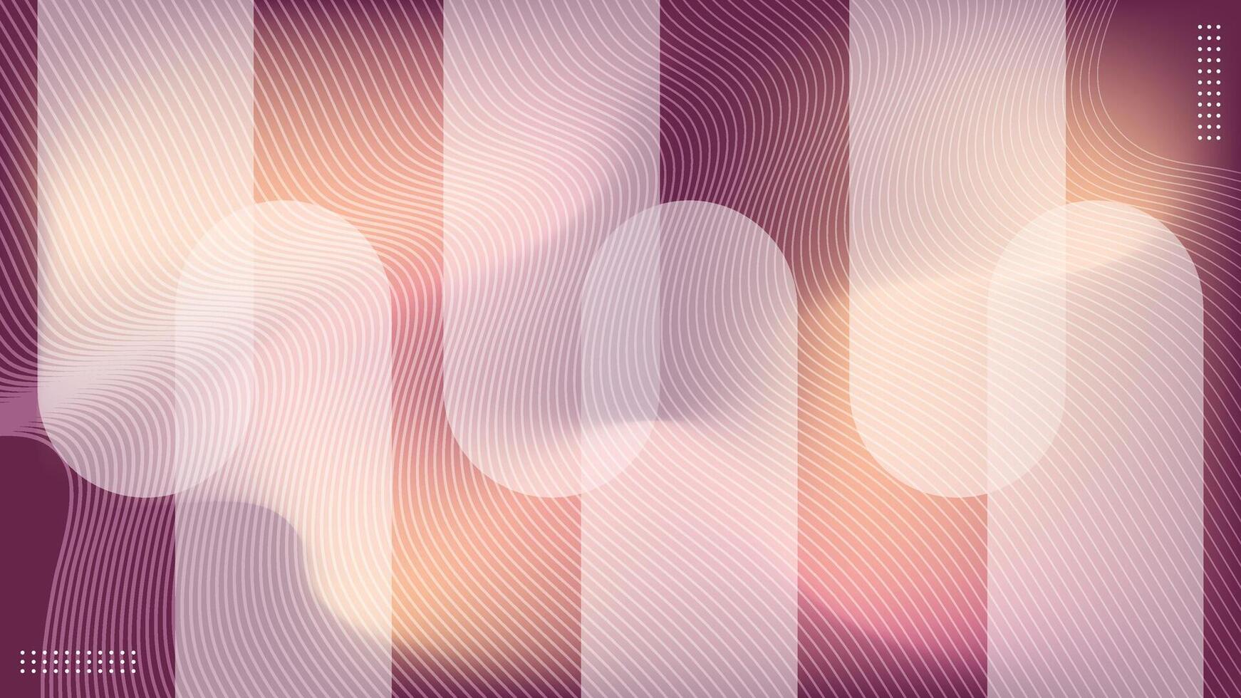 Abstract Wavy Lines Vertical Gradient Overlay Background. Illustration vector