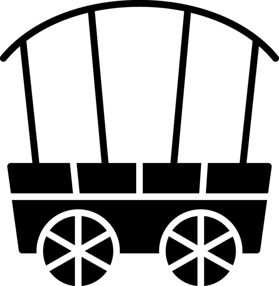 Wagon Abstract UI Visual vector