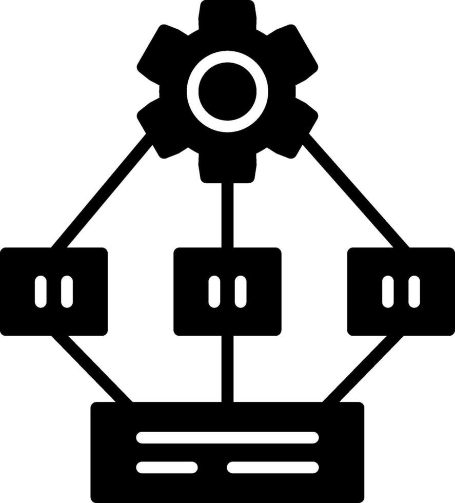 Workflow Wireframe App Design vector