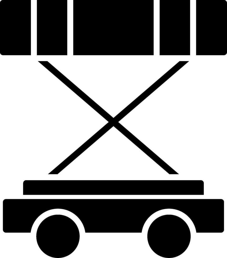 Scaffolding Modern Tech Object vector