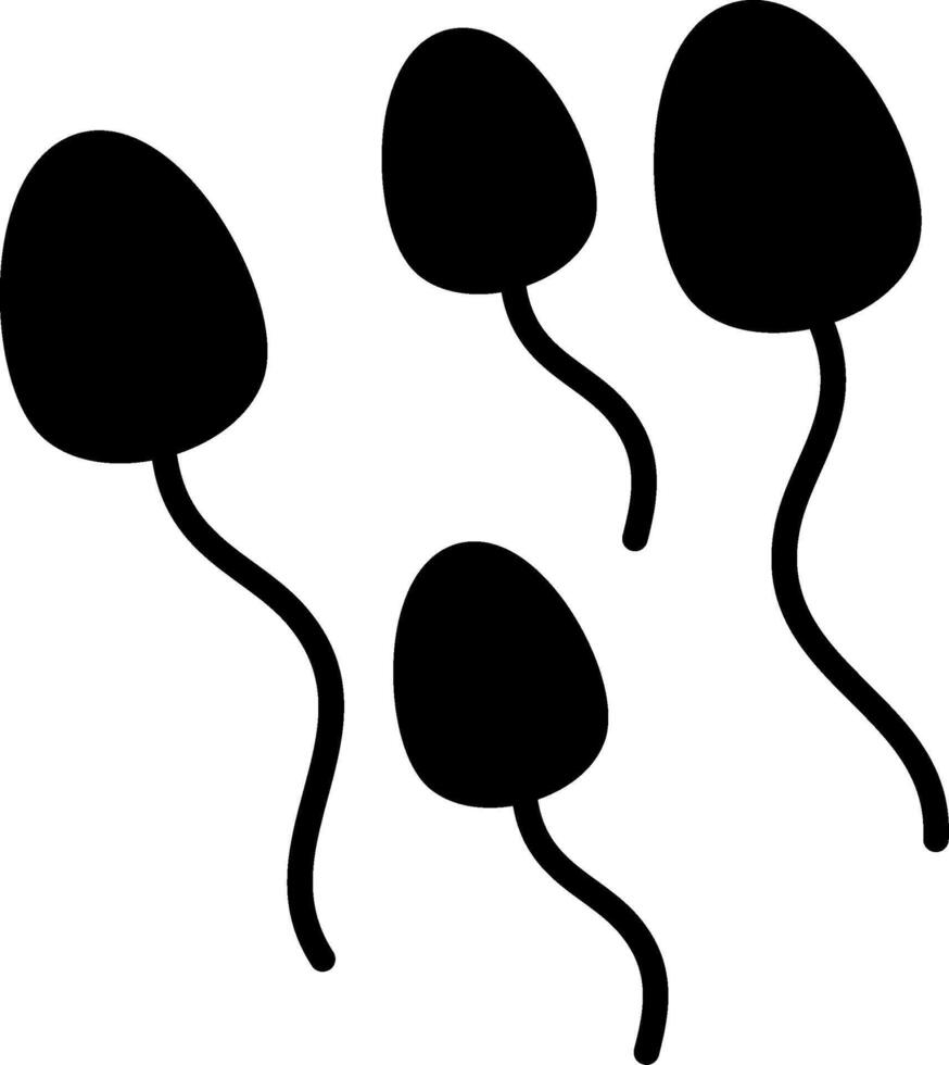 Sperm Sharp Edge Visual vector