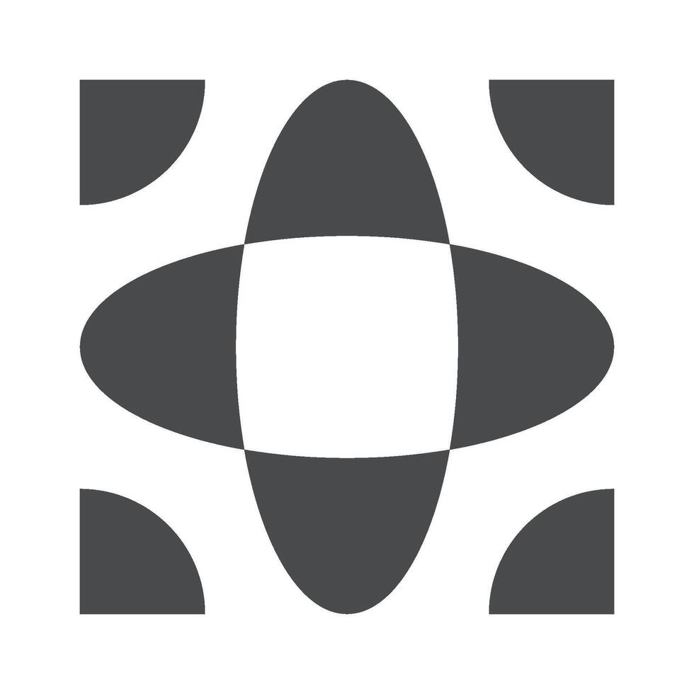 Abstract background with aesthetic pattern vector