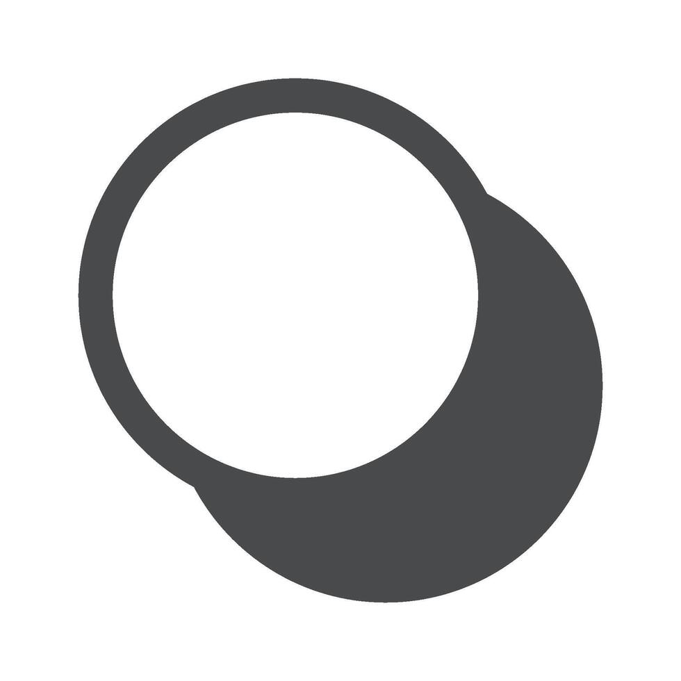 maravilloso circulo de moda y2k elemento vector