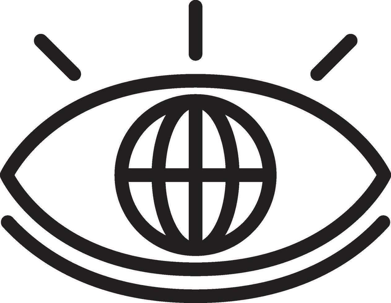 Web, Browser, Internet Outline Icon vector