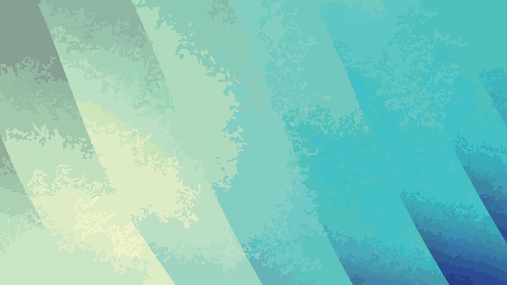 Abstract teal green gradient background with diagonal stripes moving slowly in seamless loop, Abstracts Twirls Noise, royalty stock. vector