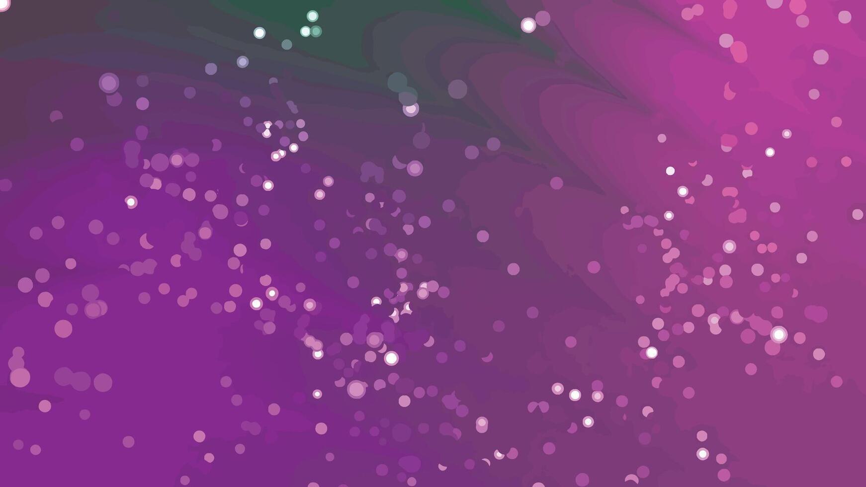 Abstract purple background with bokeh effect and particles flowing diagonally across the screen, Abstracts Twirls Particles, Stock royalty. vector
