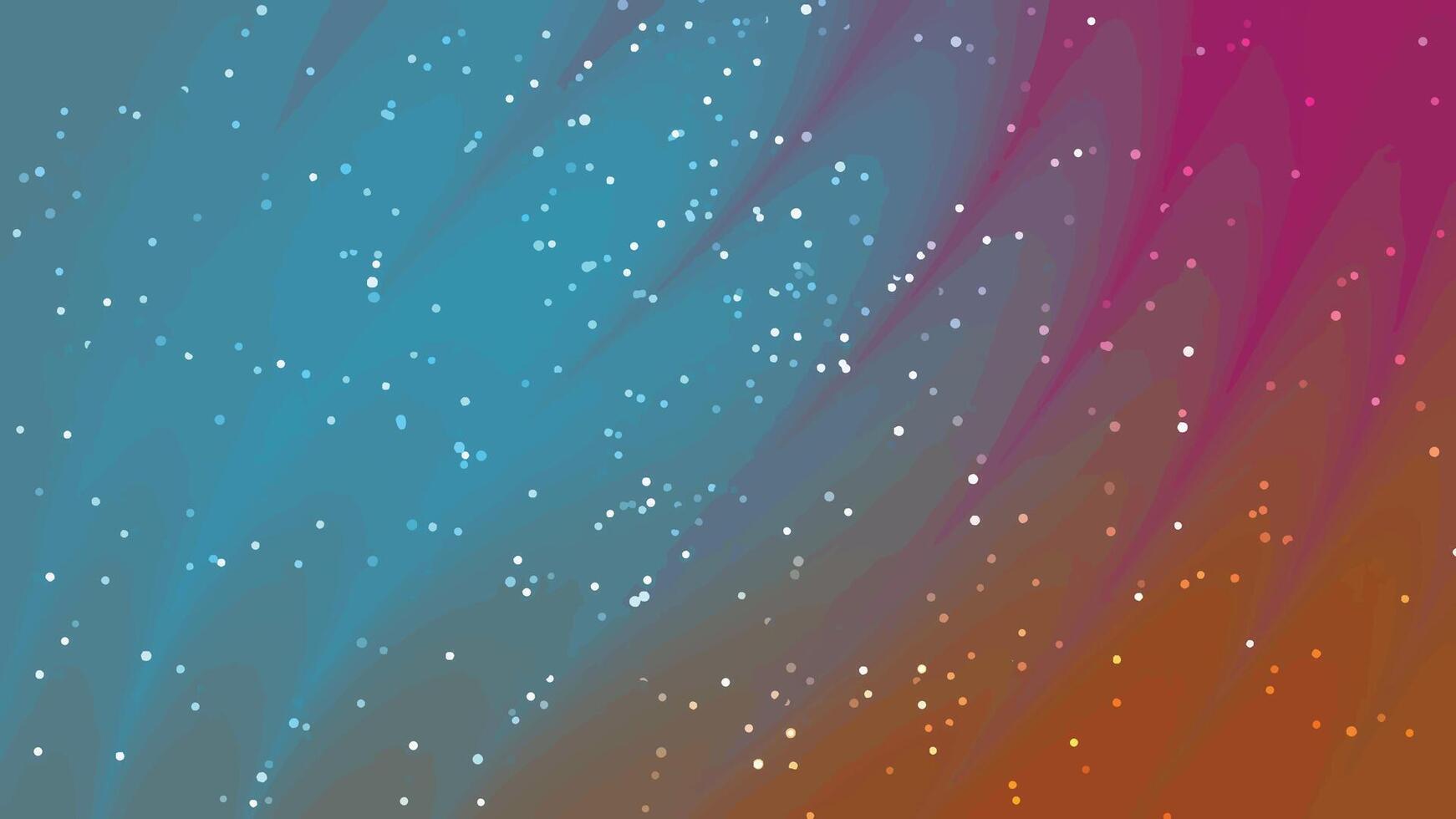 Abstract blue and pink gradient background with glittering particles flowing dynamically, Abstracts Twirls Particles, royalty free stock. vector