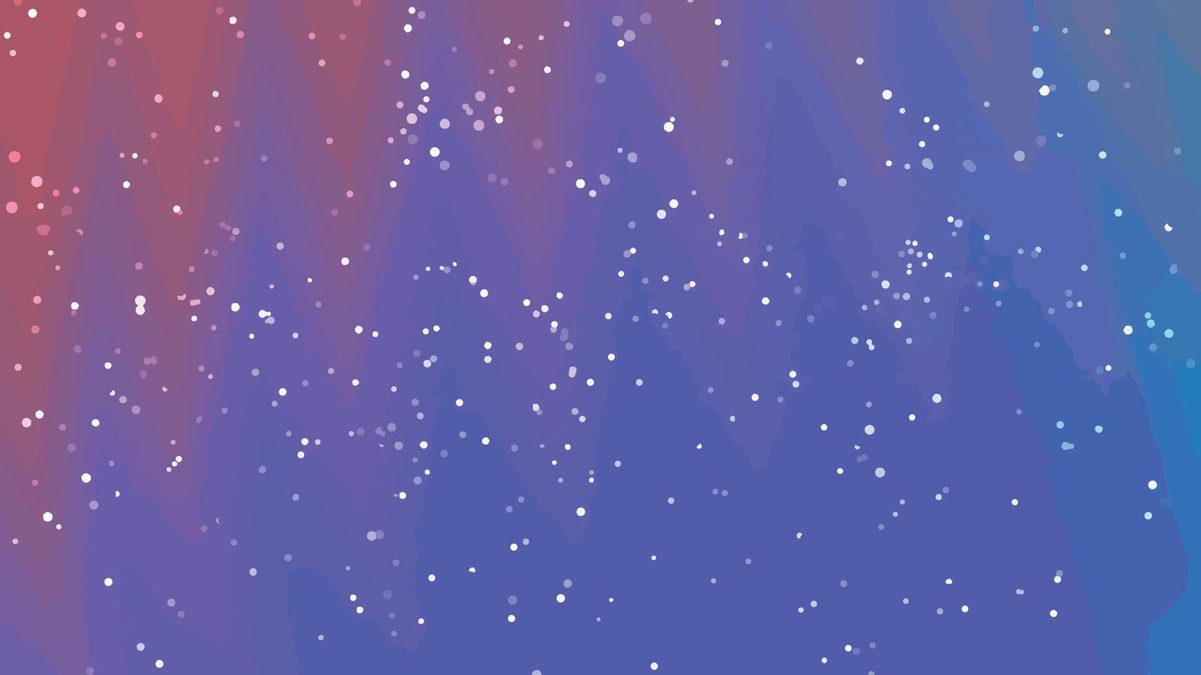 Abstract background animation of sparkling stars floating in a colorful universe space, Abstracts Twirls Particles, royalty free stock. vector