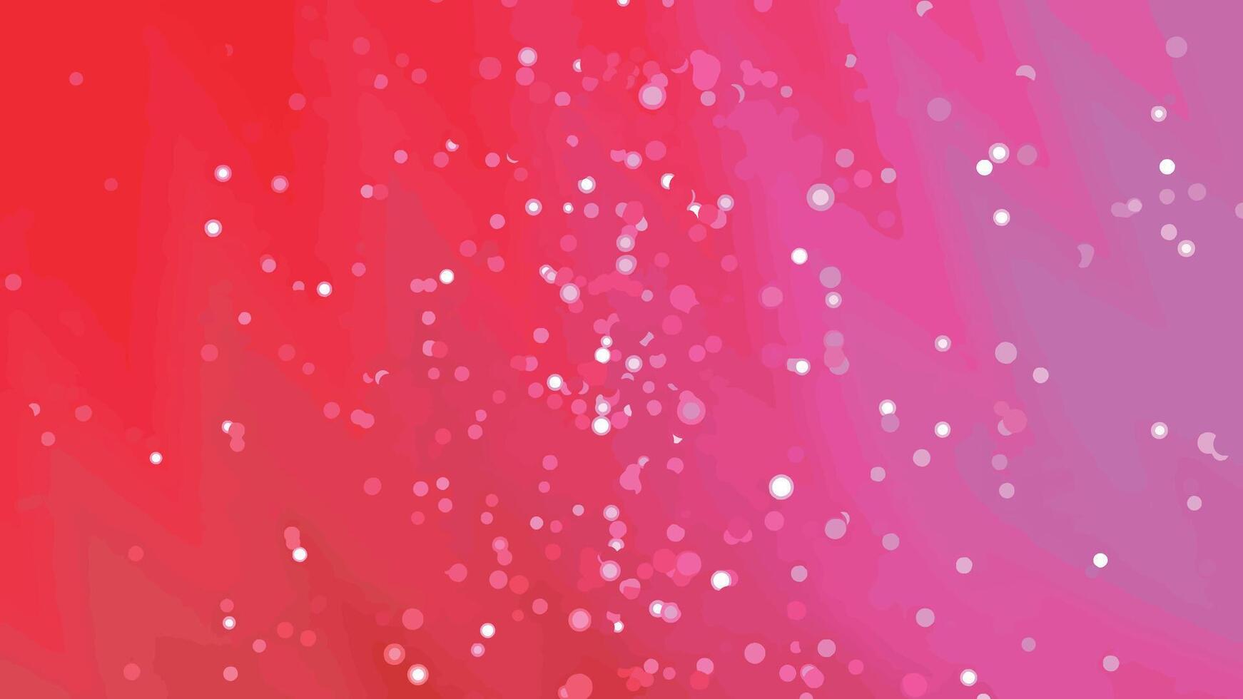 Abstract pink and red bokeh background with sparkling particles and light effects animation, Abstracts Twirls Particles, Stock royalty free. vector