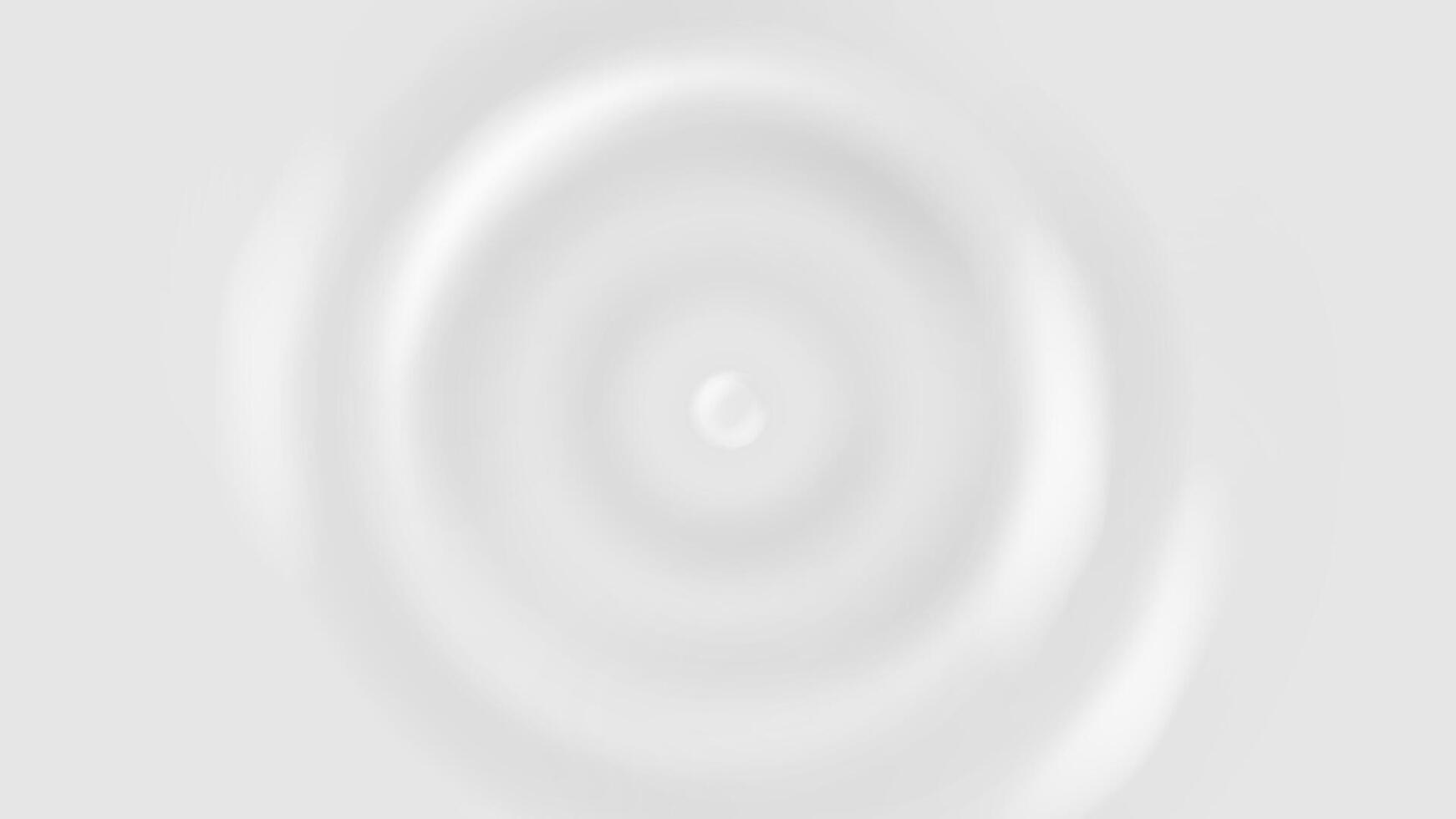 Milk or cream wave white background. 3d top liquid yogurt splash effect. Abstract ripple pattern with creme swirl on surface. Shampoo puddle motion graphic. Circular sound. Smooth dairy product flow. vector