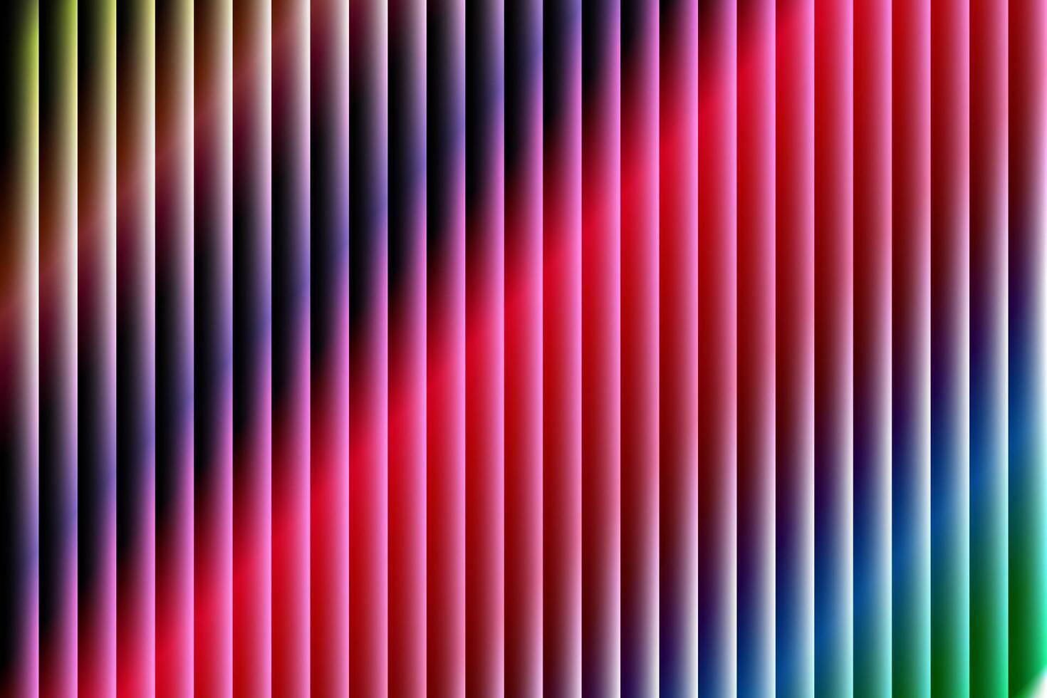 Vibrant gradient of vertical blinds effect with flowing colors creating a dynamic abstract background 123456789012345 vector
