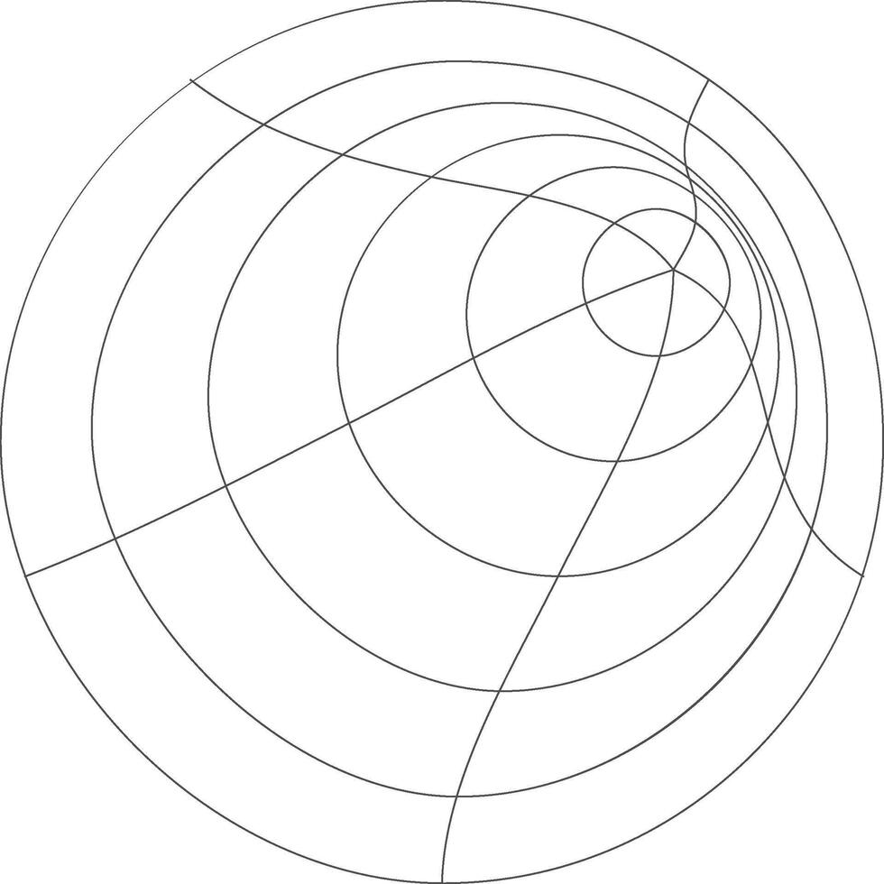 Abstract wireframe hemisphere grid structure representing a digital globe or sphere in a clean white background vector