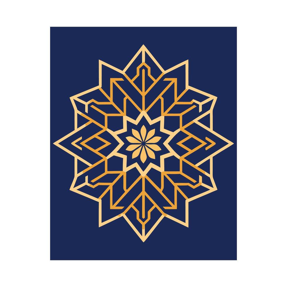 Minimal Linear Geometry Pattern Illustration Design vector