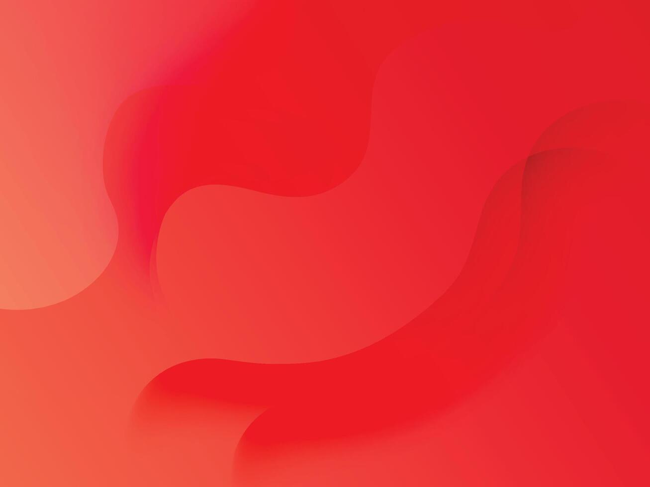 Modern abstract gradient background design in vibrant red and pink tones with halftone decoration pattern, digital wallpaper template for poster, banner, website and presentation vector