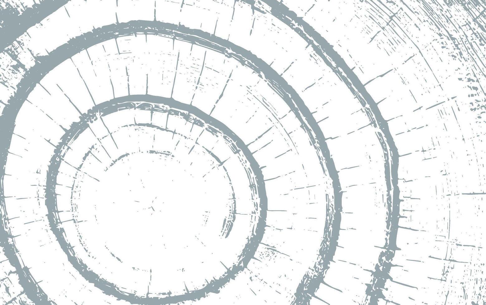 Rustic Tree Trunk Rings Texture Background vector