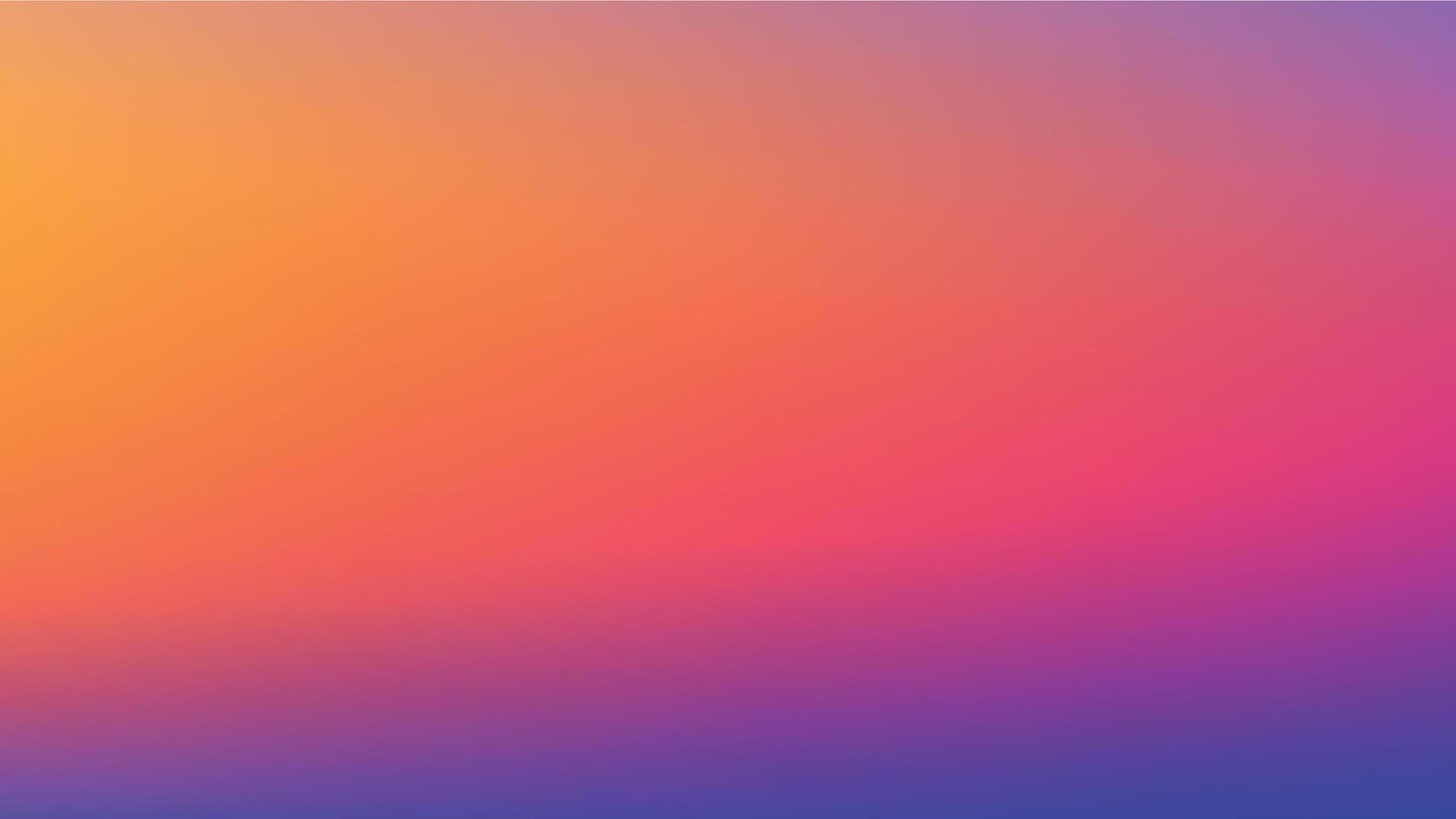 Warm gradient background with vivid sunset-inspired abstract color blend vector