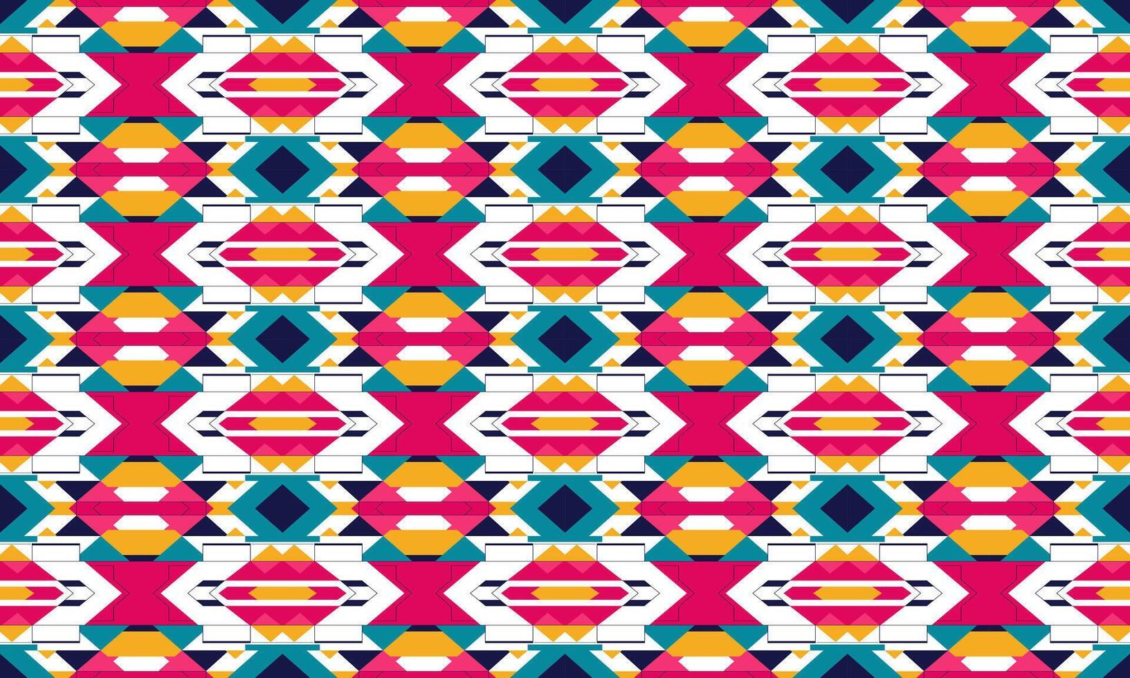Flat Clean Abstract Pattern with Polygonal Shapes vector