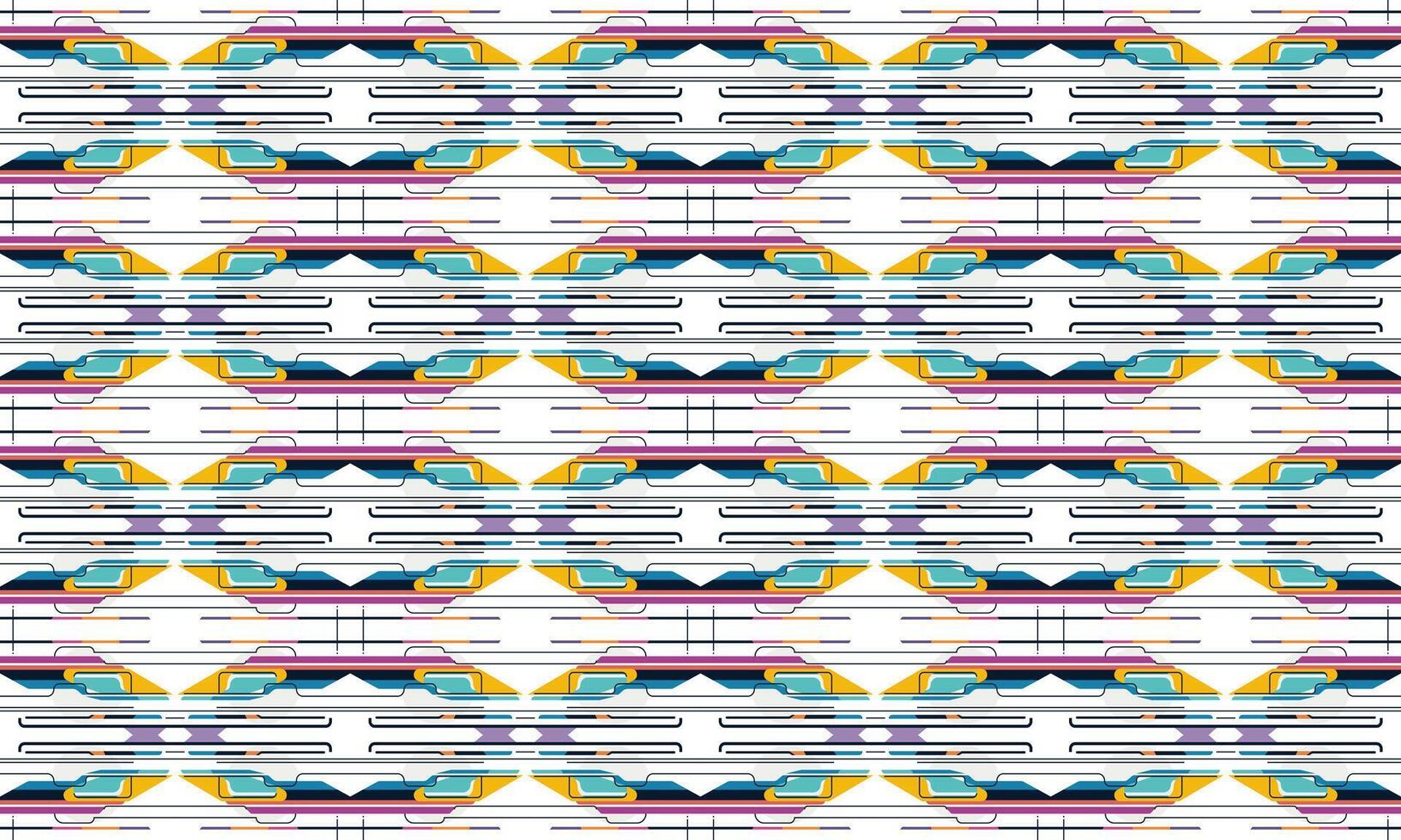 A colorful pattern with a diagonal line vector