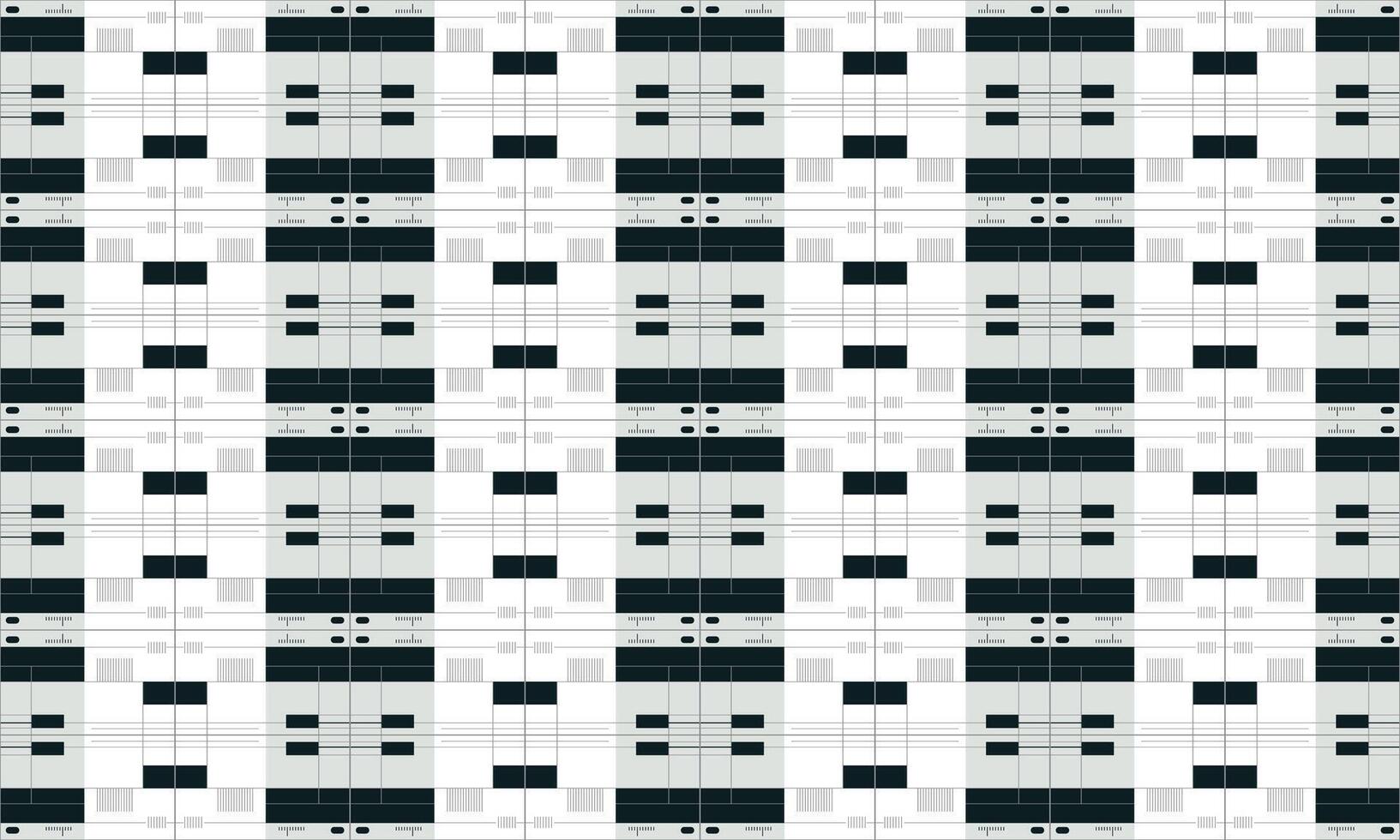 Repeating Geometric Pattern with Triangles and Squares in Abstract Design vector