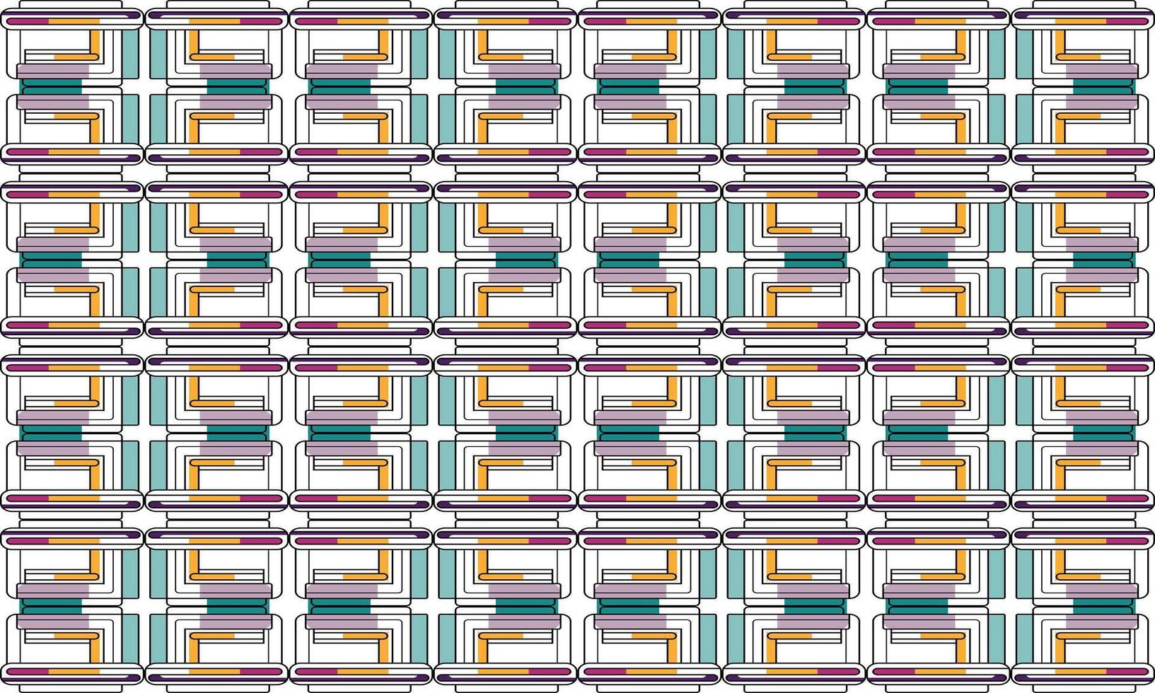 Modern Geometric Pattern with Flat Abstract Style for Digital Media vector