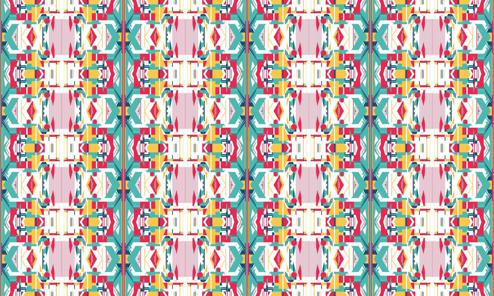 Clean Geometric Abstract Layout with Flat Shapes vector