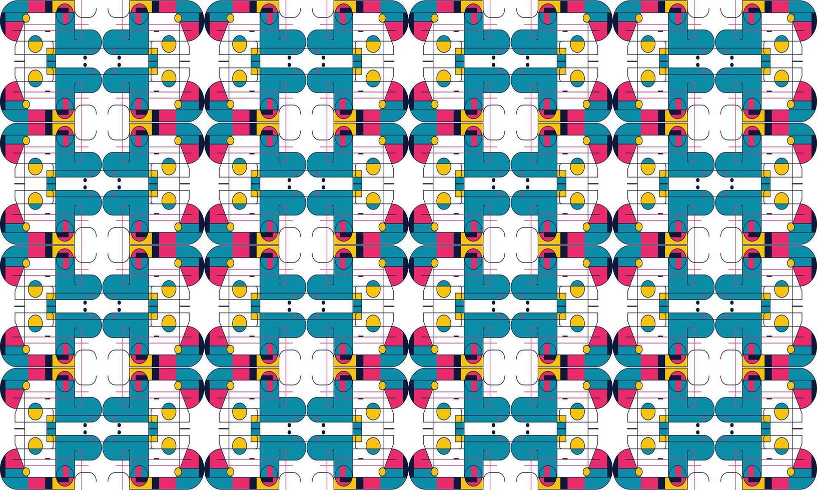 Retro Modern Pattern Texture for Unique Brand Visuals and Ads vector