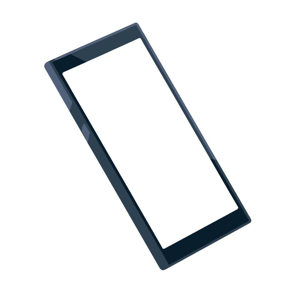 Flat Design of a Smartphone for Tech Theme vector
