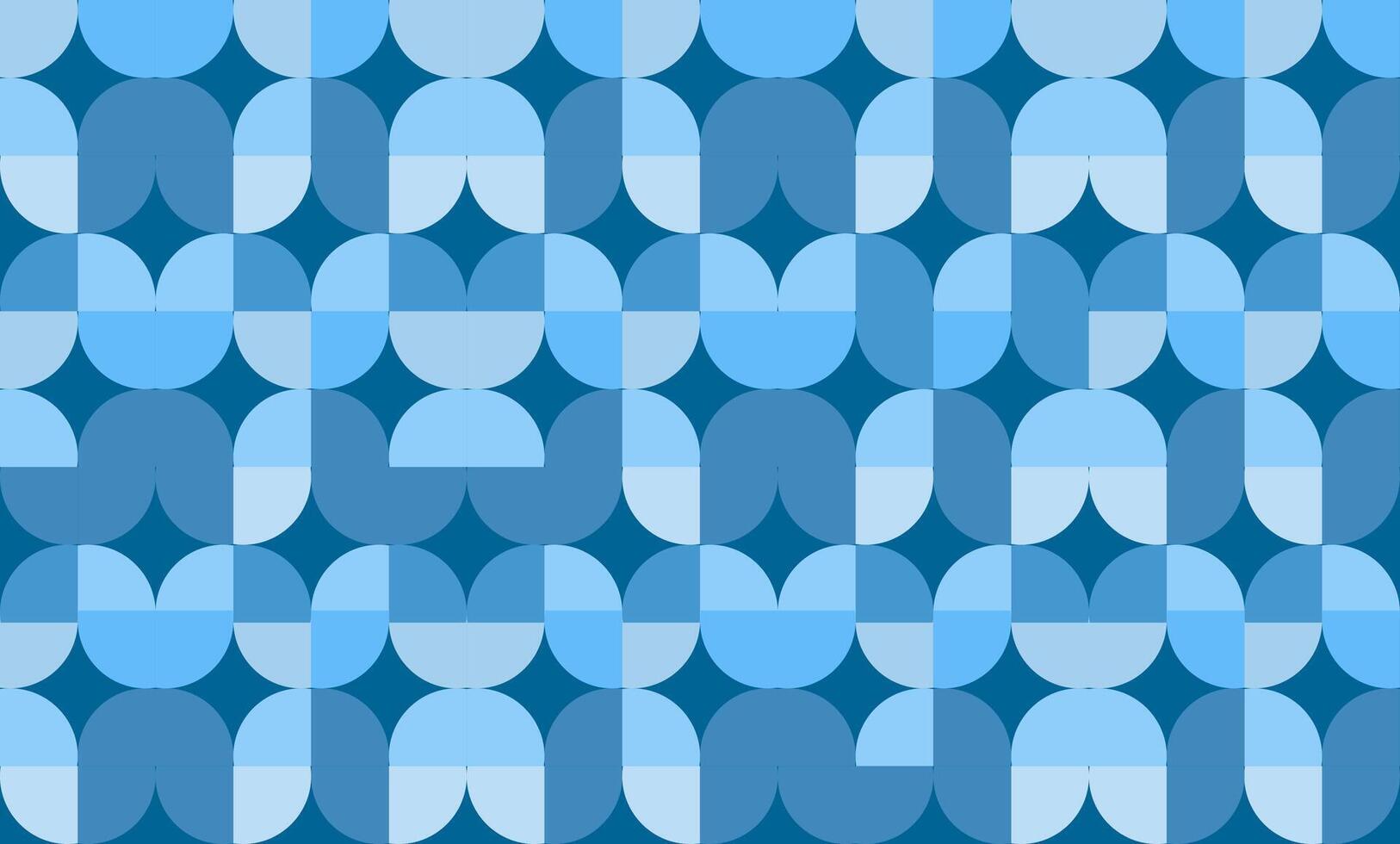 a blue and white pattern with a large number of small circles vector