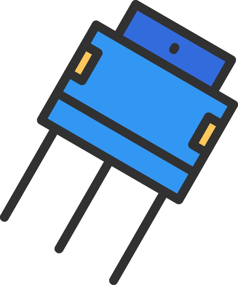 relé interactivo ui diseño vector