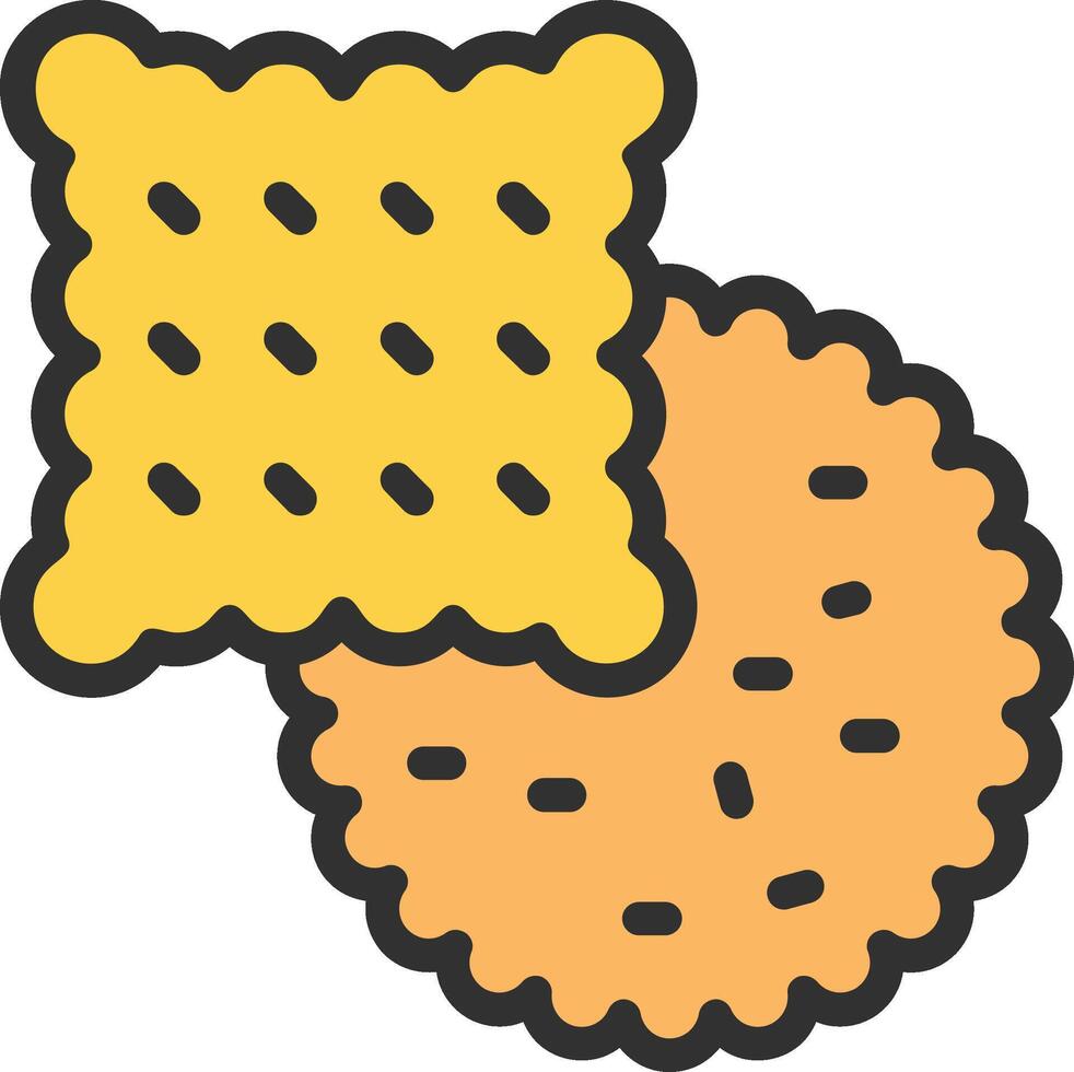 Cracker App-Based UI Graphic vector