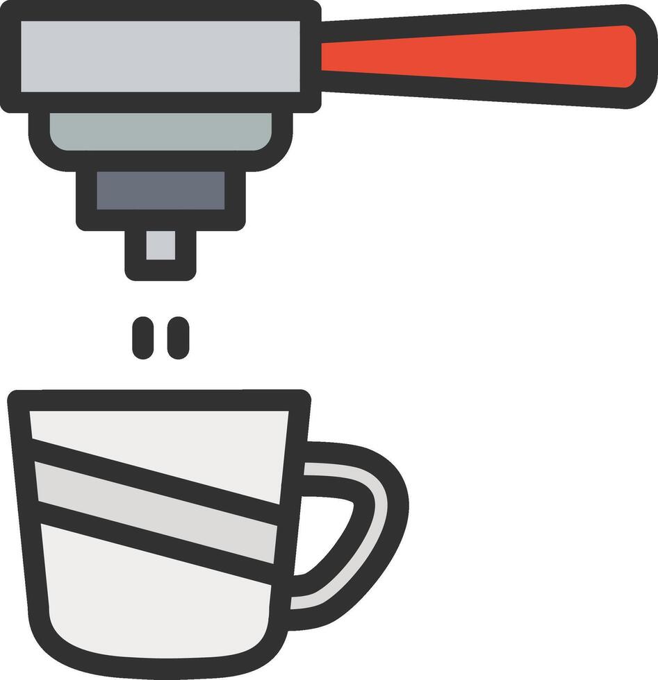 Coffee Filter Sharp Edge Visual vector