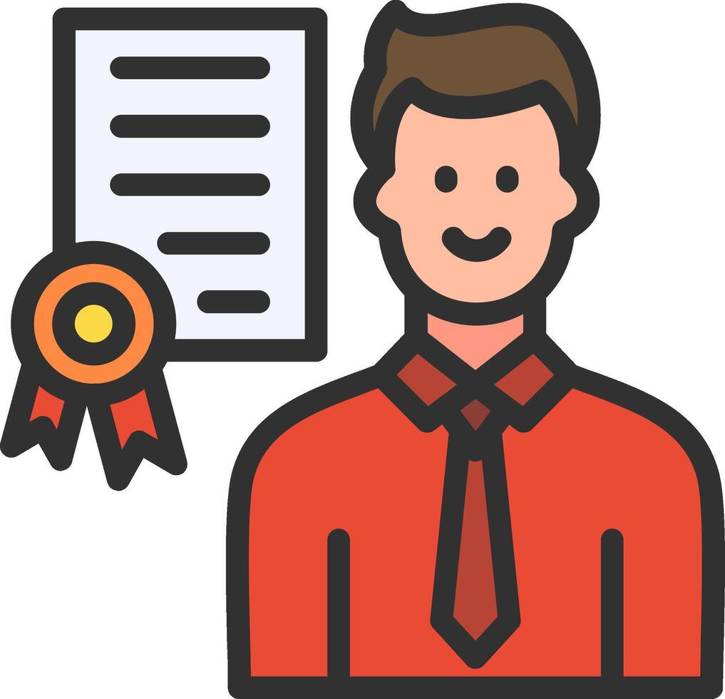Certificate Responsive App Shape vector