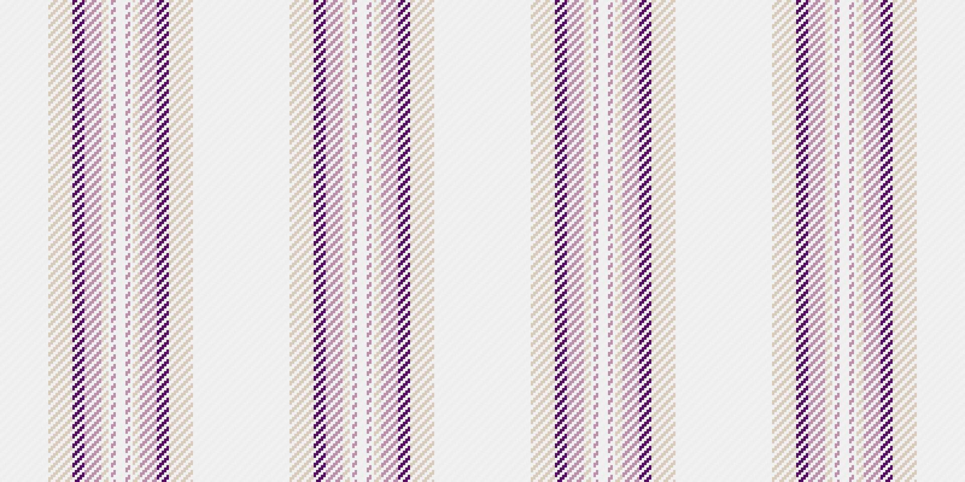 Tge stripe seamless textile, graphical pattern fabric vertical. Warge texture lines background in white and light colors. vector
