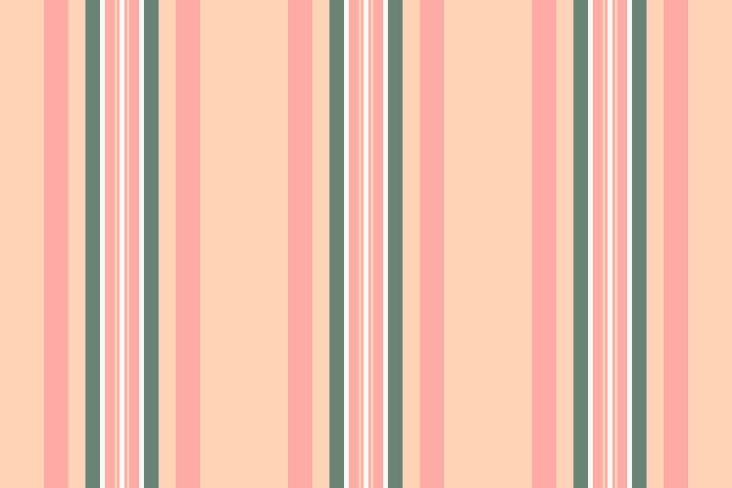 Bessy stripe seamless background, feminine pattern lines. Snterior textile fabric vertical texture in red and light colors. vector