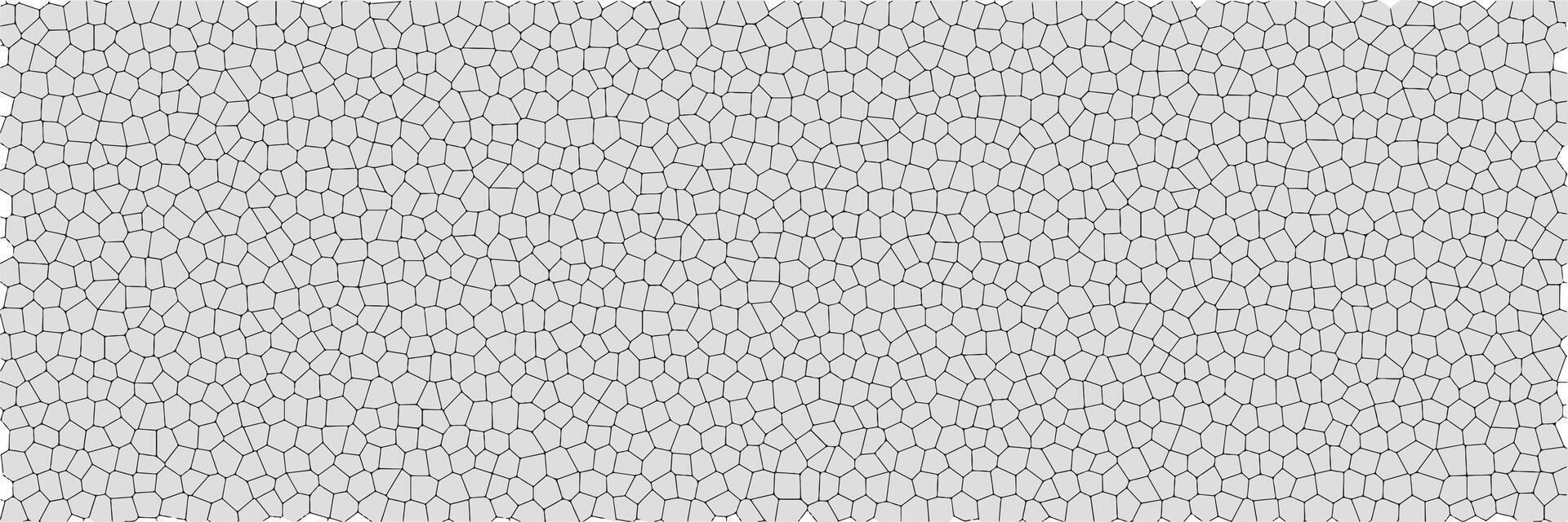 Irregular Polygon Mosaic Seamless Abstract Pattern background. vector