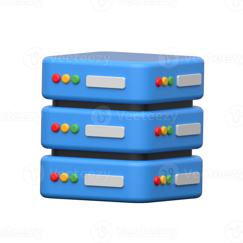 3D server racks showing large scale cloud hosting infrastructure. png