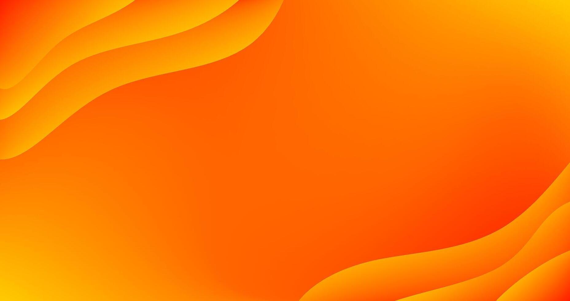 Abstract Orange Yellow gradient background with Fluid Mesh copy space and for text vector