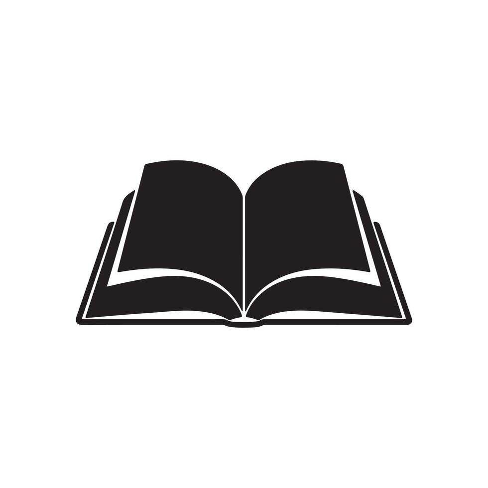 graphic of an open book symbolizing knowledge, education, and learning, ideal for academic, literary, and intellectual themes, promoting literacy and wisdom in various applications vector