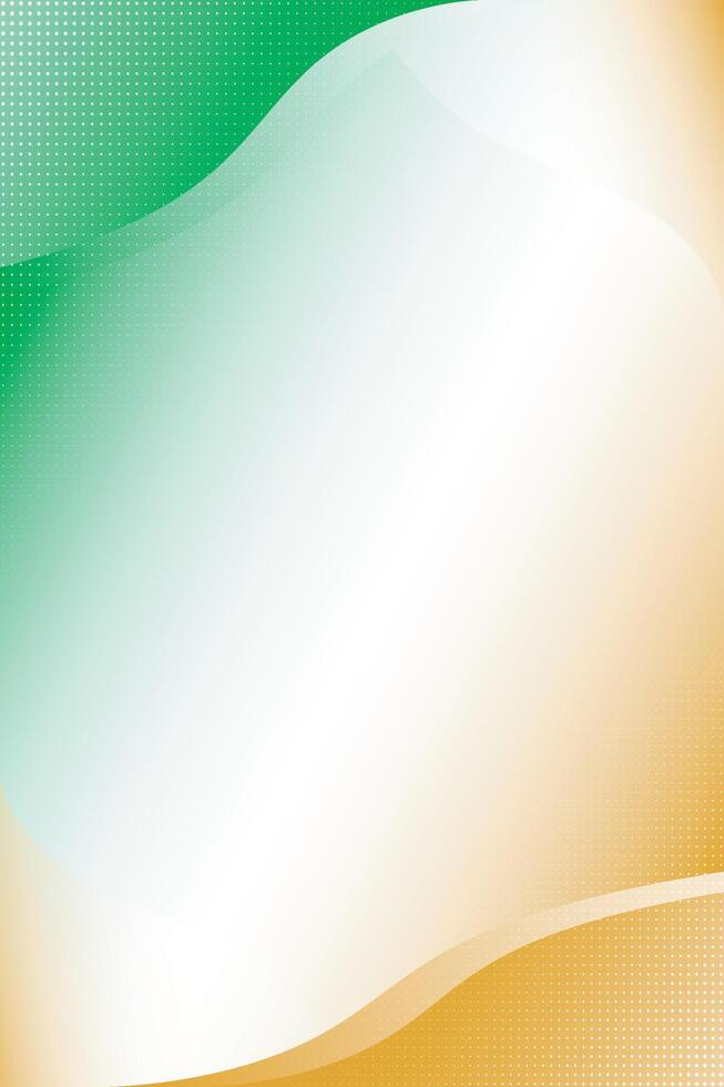 Abstract gradient green and yellow background with geometry shape or soft backdrop wallpaper for flyer banner design vector