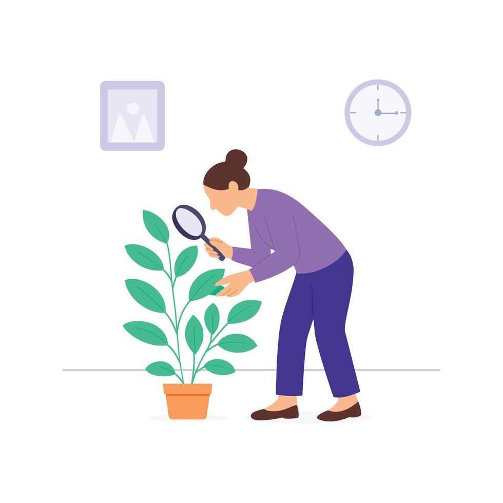 Planting Tree, adding greenery and improving environment vector