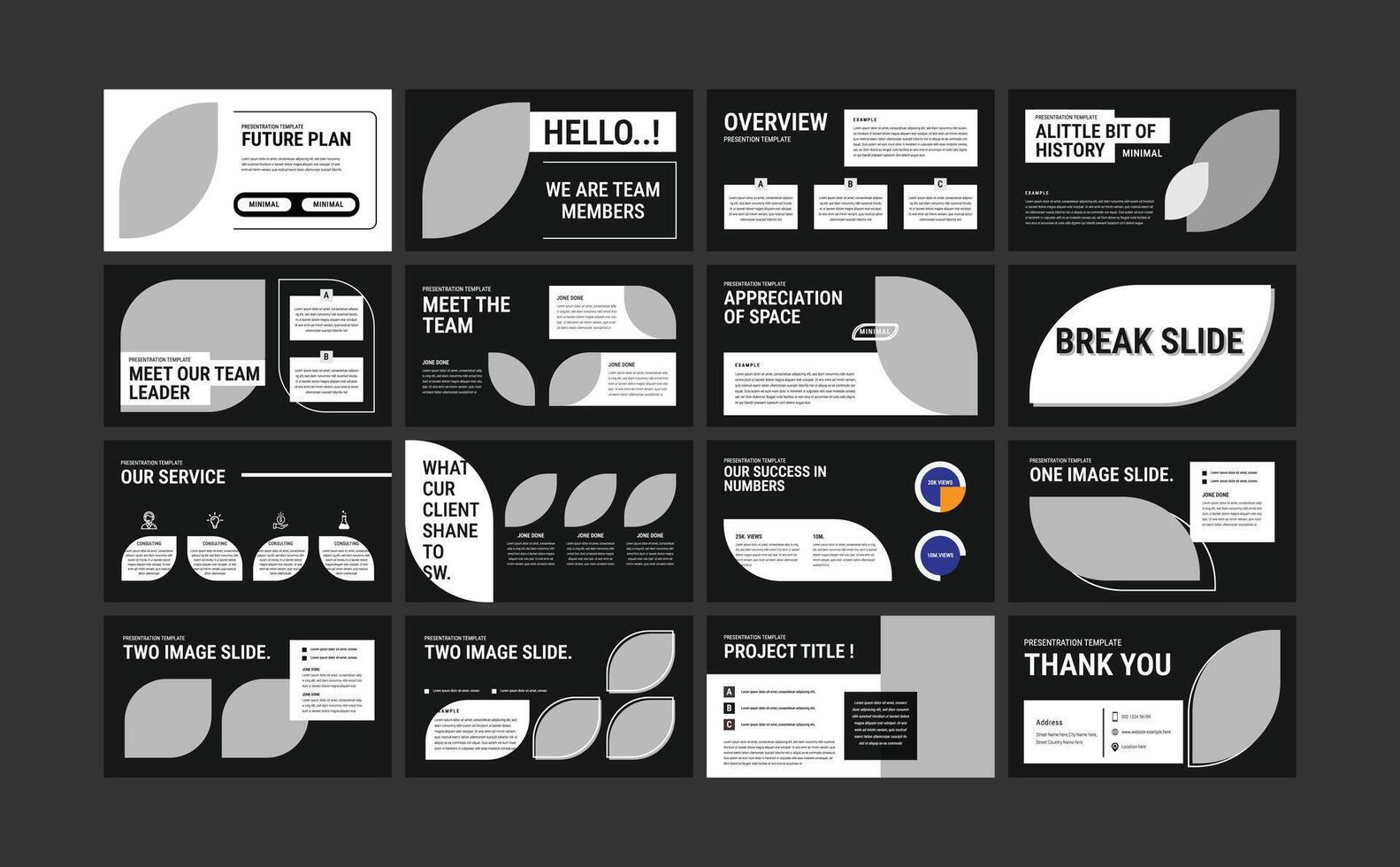 business presentation backgrounds design template and page layout design for brochure ,annual report vector